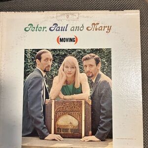Peter, Paul and Mary 'Moving' Vinyl Record